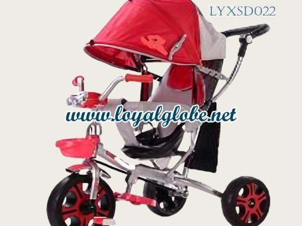 4-in-1 Convertible Baby Tricycle & Stroller Trike LYXSD022