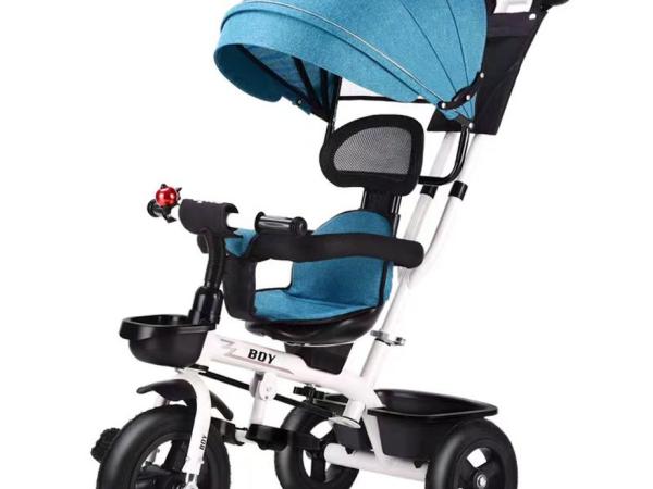 4-in-1 Convertible Baby Tricycle & Stroller Trike LYXSD025