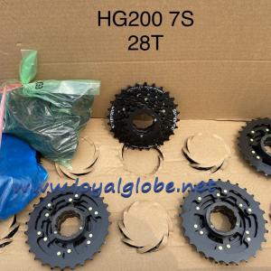 HG200 7spd 28T